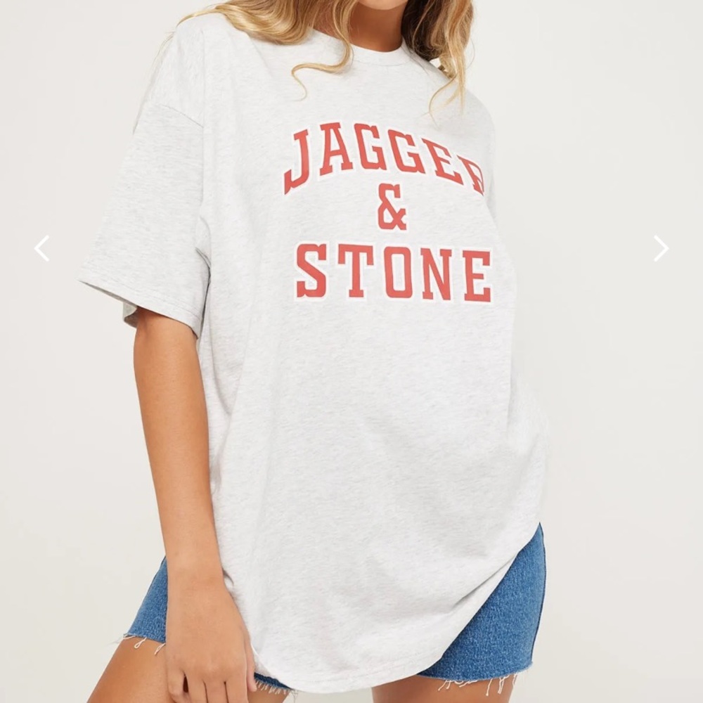 Jagger and stone college tee